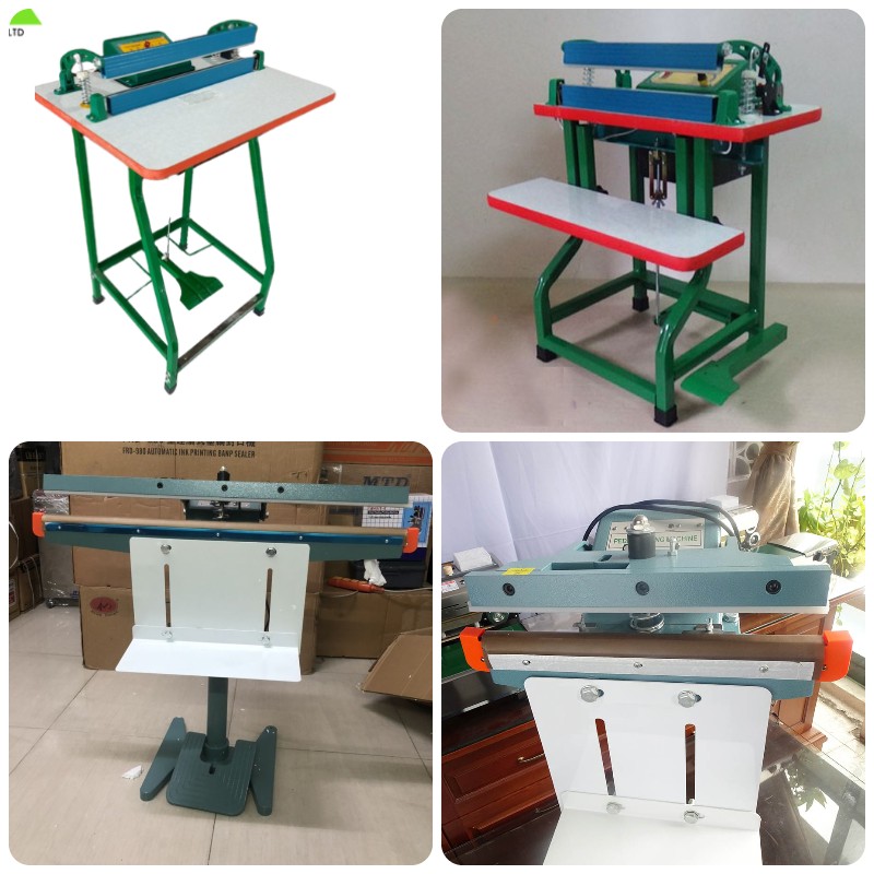 Máy ép mí đạp chân – Máy hàn miệng túi dập chân