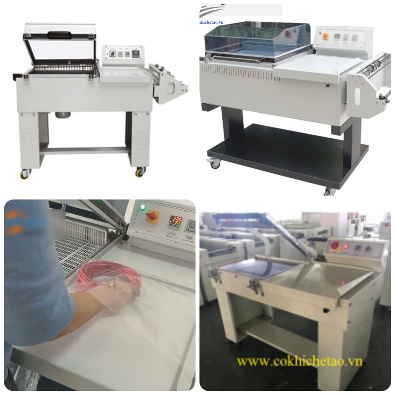 Máy cắt hơ màng co 2 in 1