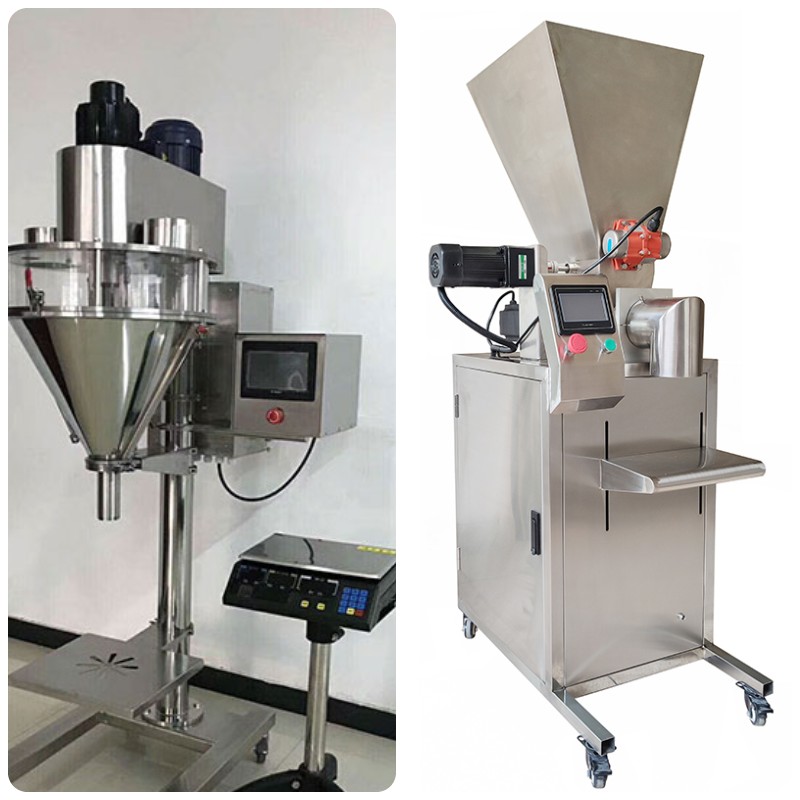 Máy chiết rót bột định lượng trục vít