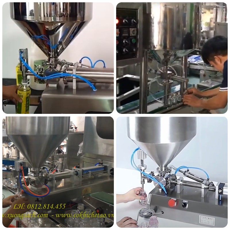 Máy chiết rót dạng sệt 1 vòi