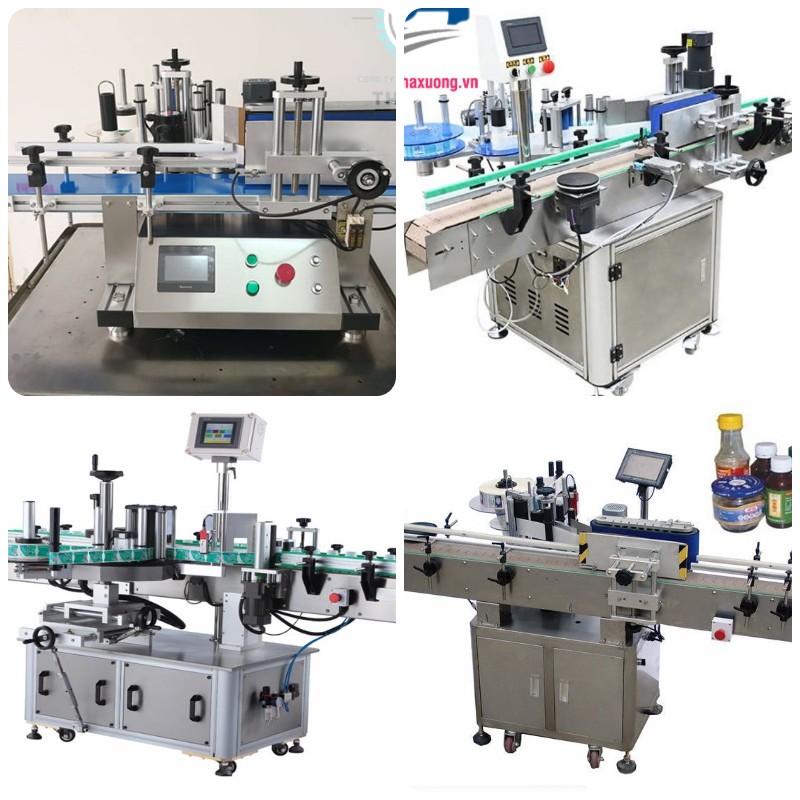 Máy dán nhãn tự động – Tổng hợp các loại máy dãn tem nhãn tự động 