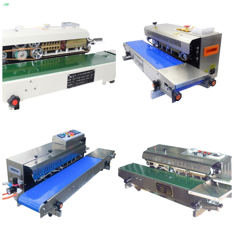 Máy hàn miệng túi bóng dạng nằm