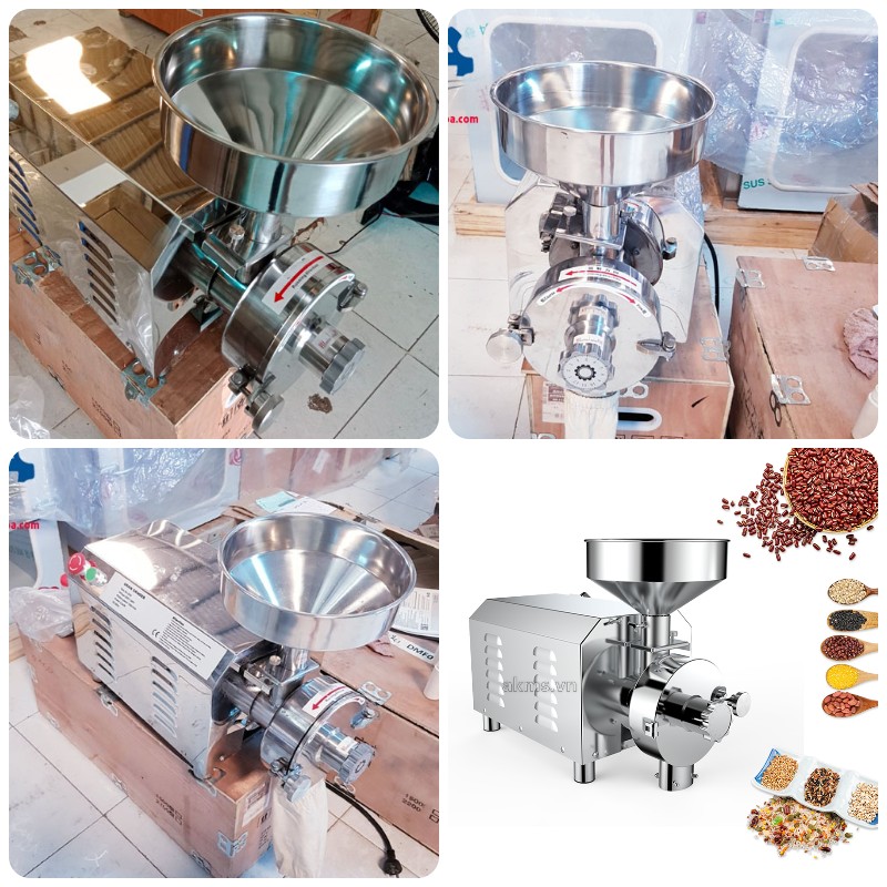 Máy nghiền bột khô công nghiệp| Máy xay bột chuyên dụng mini