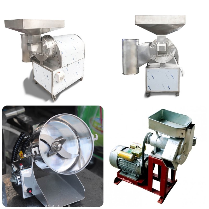 Máy nghiền bột khô công nghiệp| Máy xay bột chuyên dụng mini