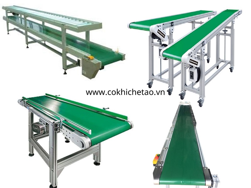 Băng chuyền chuyển hàng trong nhà máy sản xuất