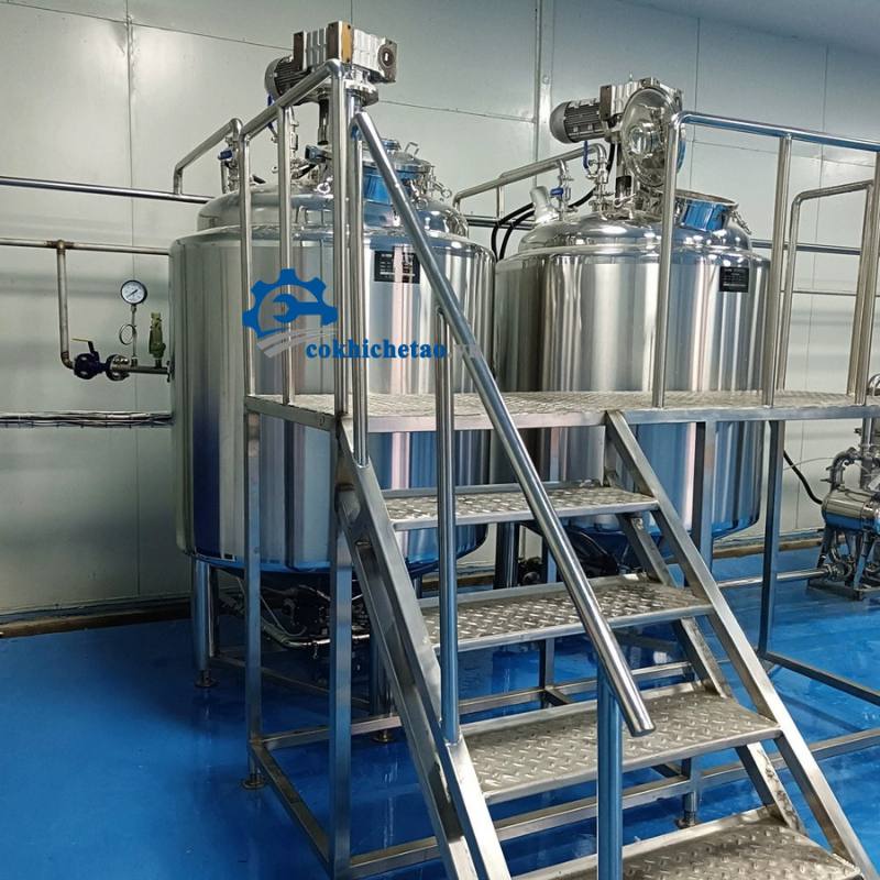 Bồn Khuấy Trộn Gia Nhiệt, Bồn Khuấy Nhũ Hóa