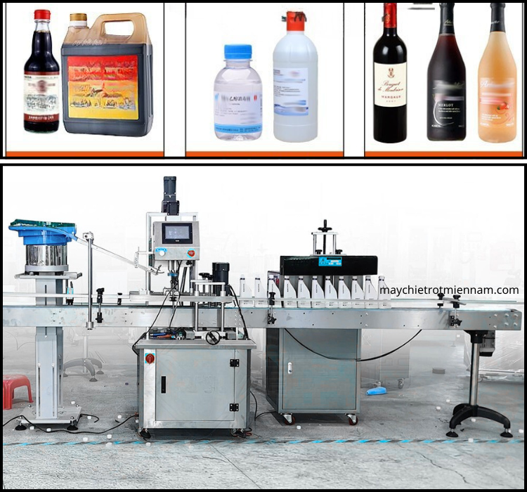 Máy Chiết Rót Tự Động