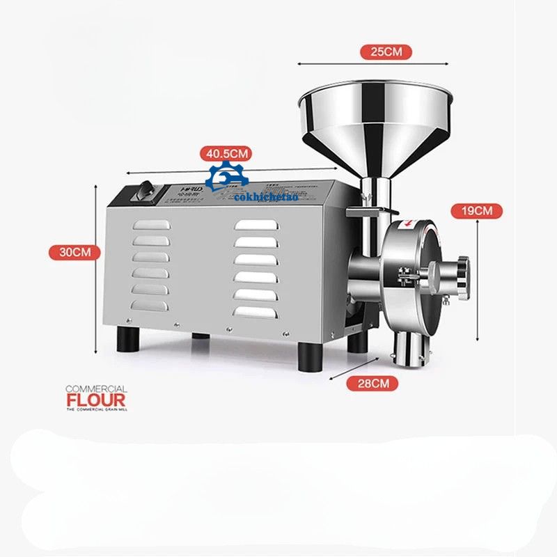 Máy Nghiền Bột ngũ cốc Thực Phẩm, máy nghiền bột công suất lớn