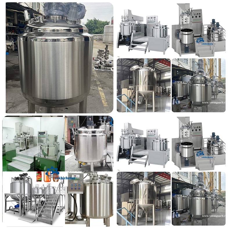Máy Nhũ Hóa Chân Không – Máy Đồng Hóa Thực Phẩm