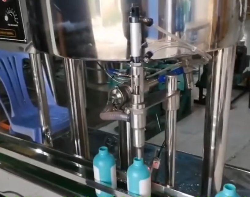 Máy chiết mỹ phẩm 1 vòi tự động