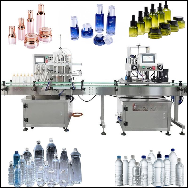 Máy chiết rót 2, 4, 6 vòi tự động