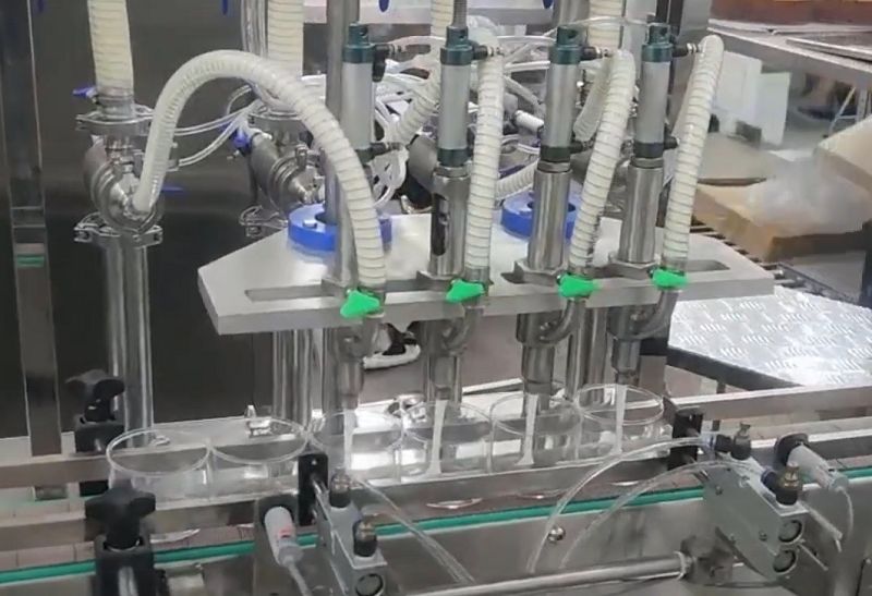 Máy chiết rót 4 vòi tự động