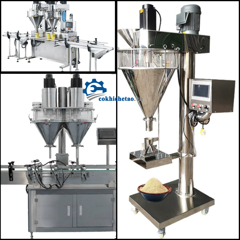 Máy chiết rót bột định lượng