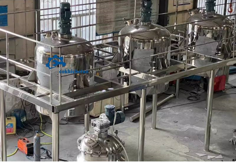 Máy khuấy trộn inox