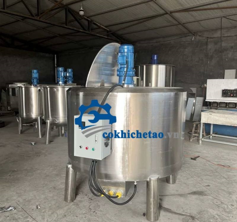 Máy khuấy trộn mỹ phẩm thục phẩm hóa chất 