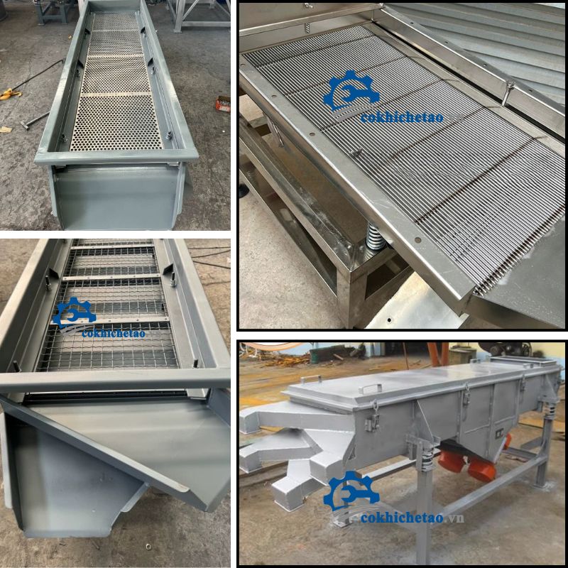 Máy sàng rung hạt, bột, cát đá, sỏi