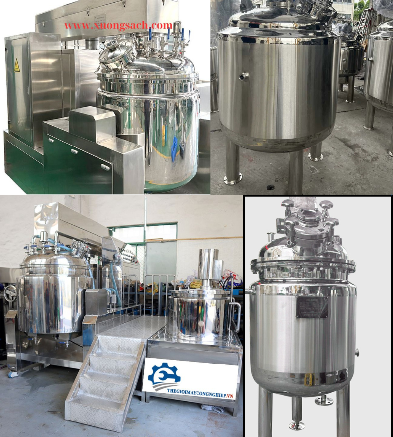 Máy sản xuất mỹ phẩm kem