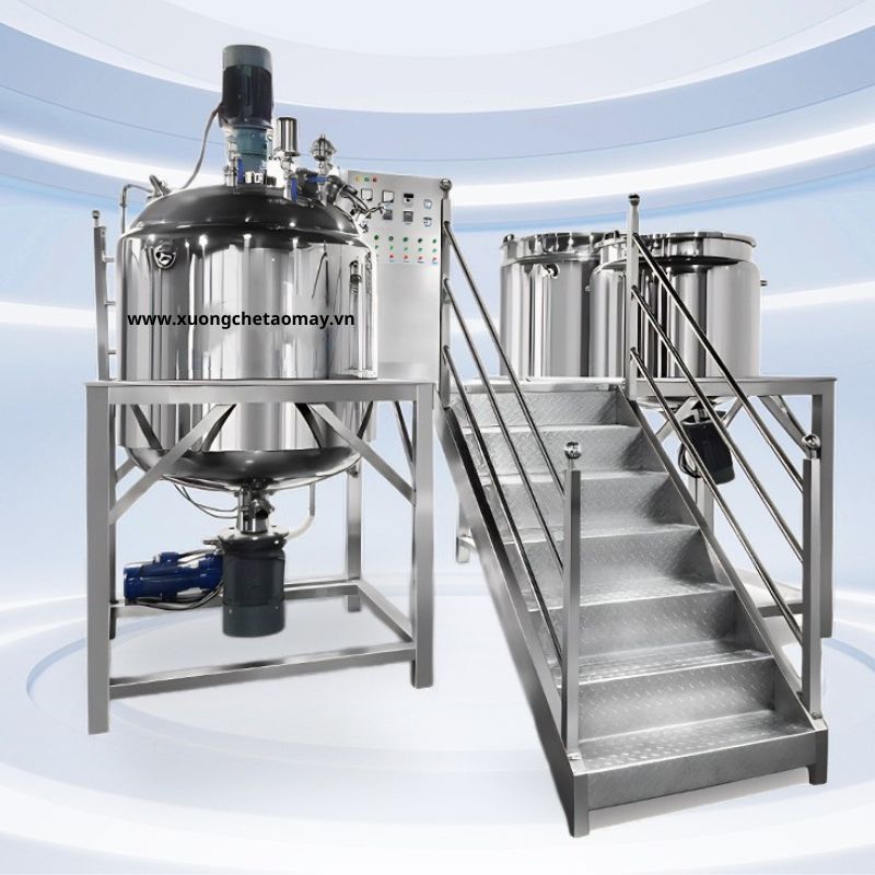 Máy trộn hóa chất công nghiệp – máy khuấy mỹ phẩm