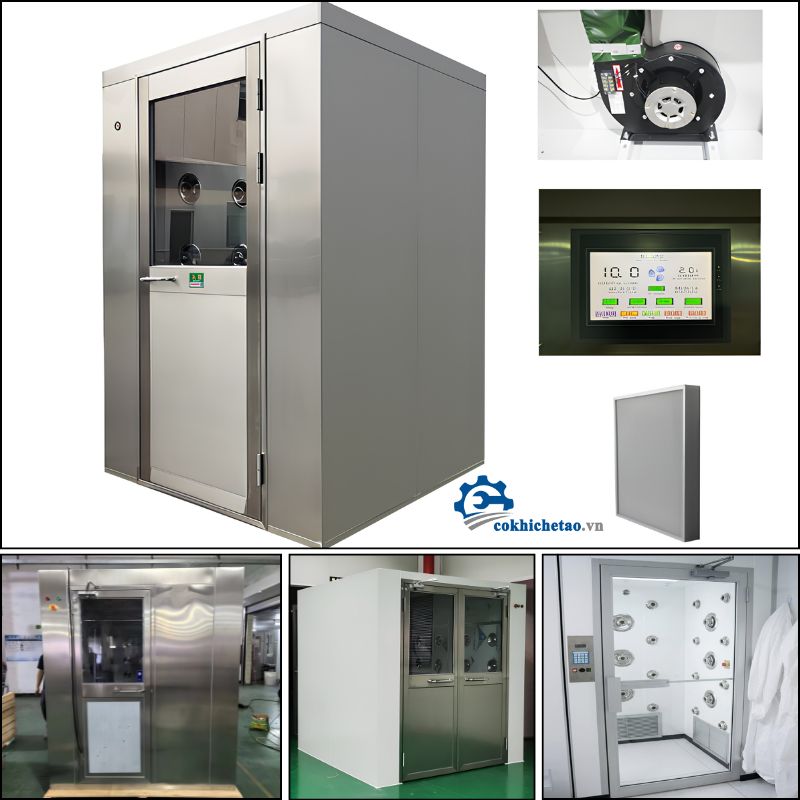 Lắp đặt airshower phòng sạch