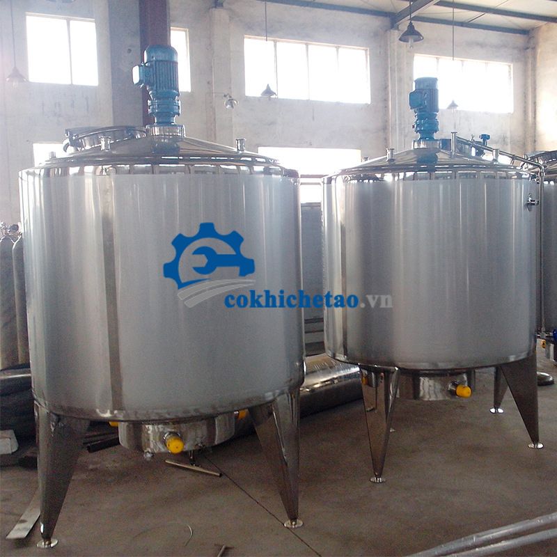 Bồn khuấy gia nhiệt mỹ phẩm