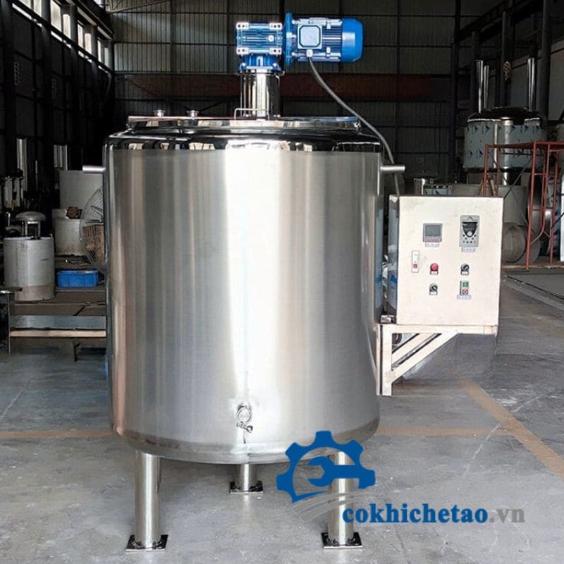 Bồn khuấy nhũ hoá mỹ phẩm