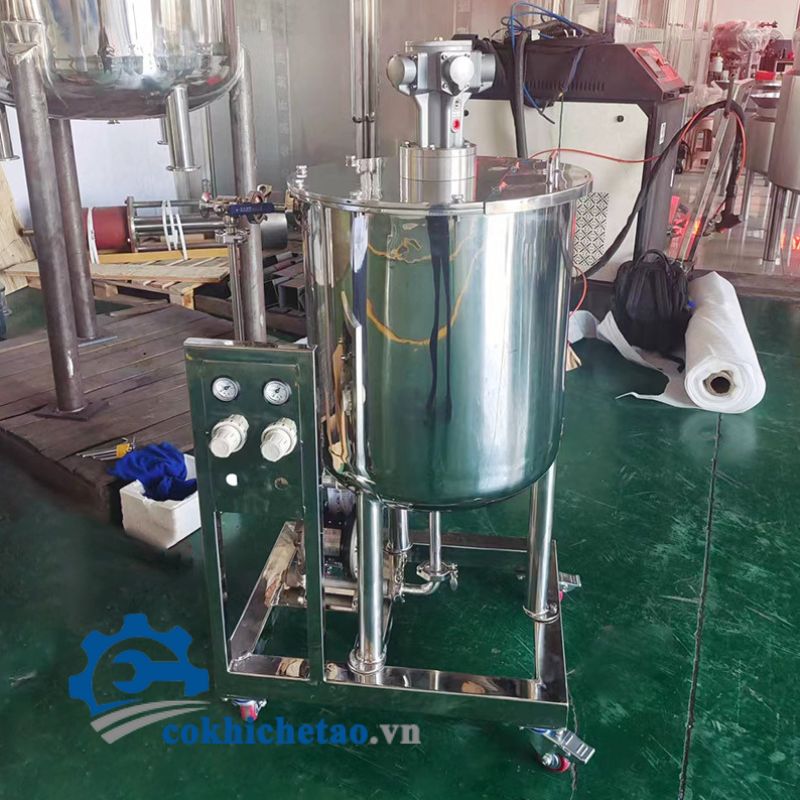 Bồn trung gian chứa mỹ phẩm