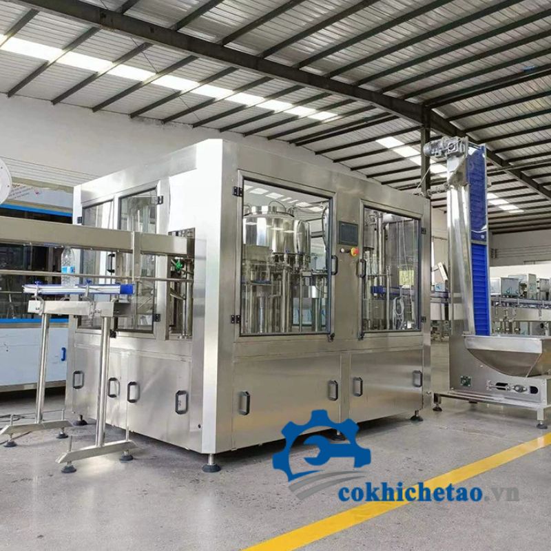 Máy chiết nước bình, nước khoáng