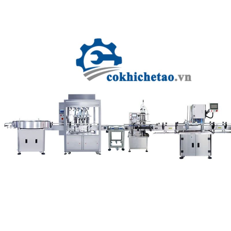 Hệ thống chiết rót và đóng nắp chai