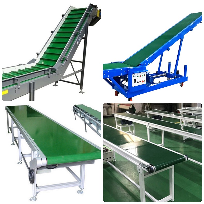 nhận làm băng tải chuyển hàng xưởng sản xuất