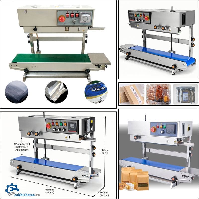 Máy hàn miệng túi công nghiệp
