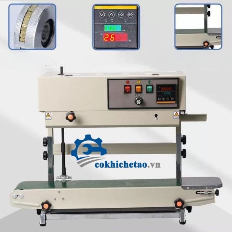 Máy ép miệng túi đứng chính hãng