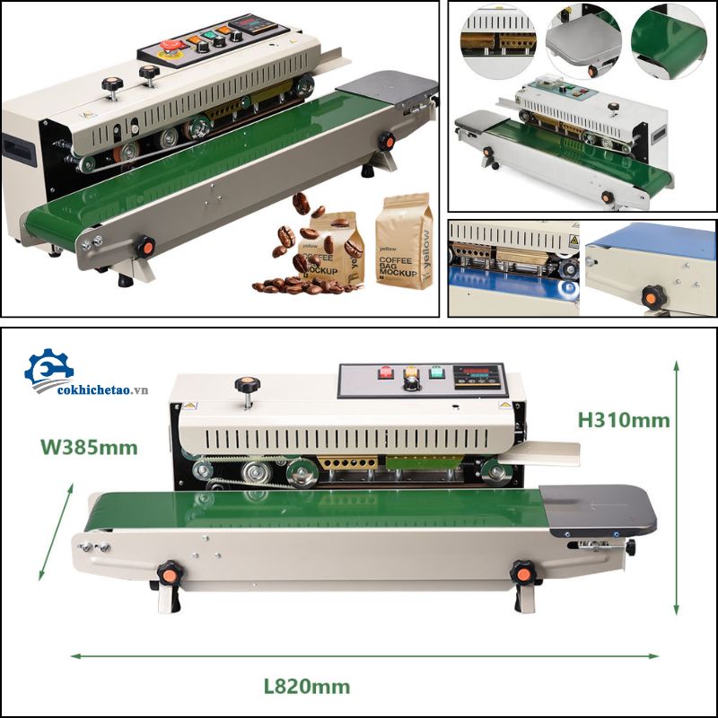 Máy hàn miệng túi liên tục FR-900