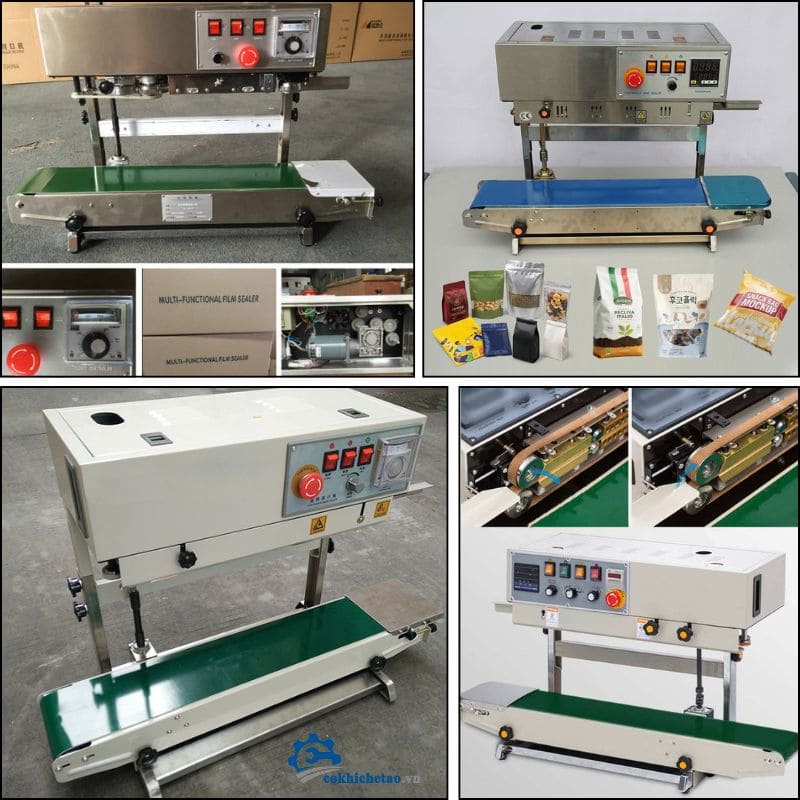 Máy ép miệng túi đứng