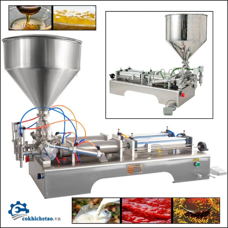 Máy chiết rót 2 vòi