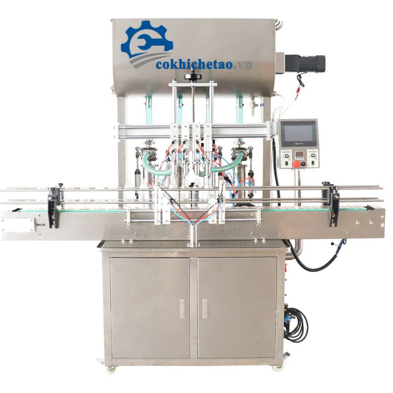 Máy chiết rót 4 vòi tự động