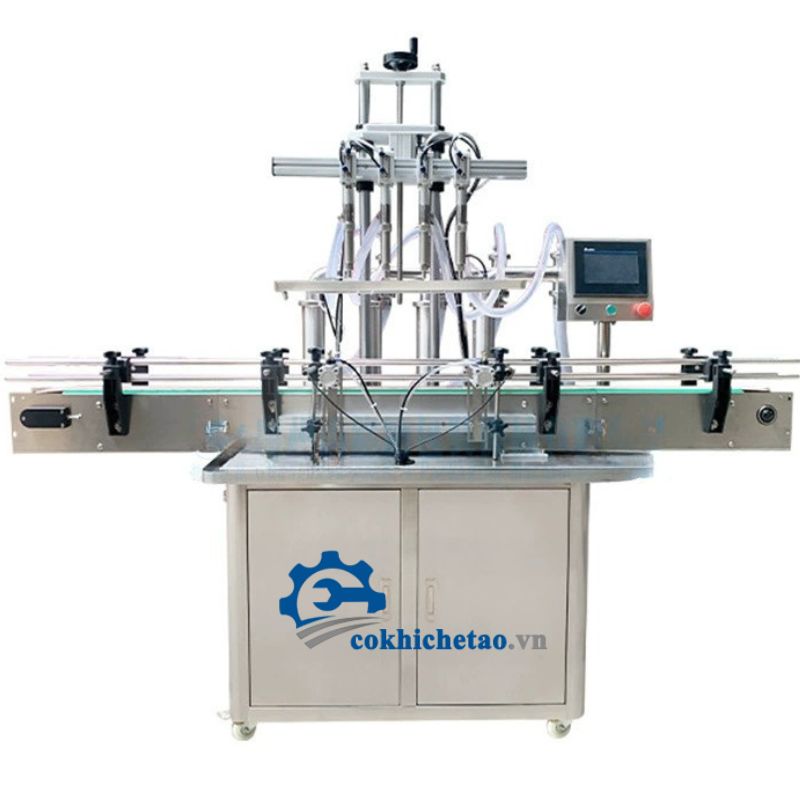 Máy chiết rót 4 vòi tự động