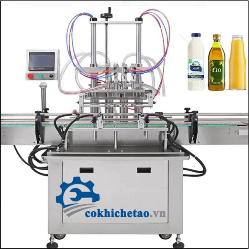 Máy chiết rót 4 vòi