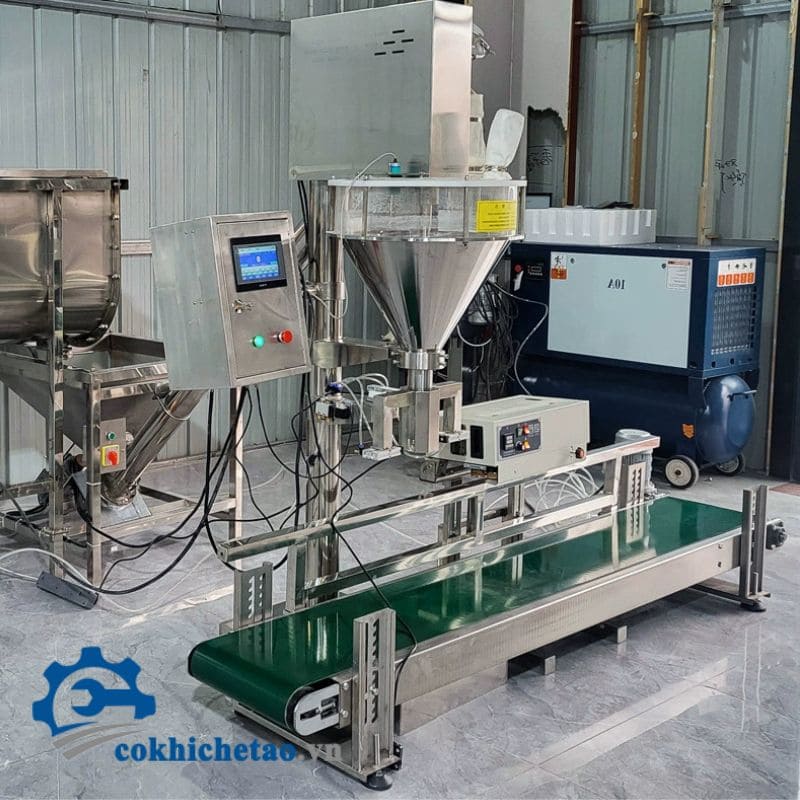 Máy chiết rót bột định lượng