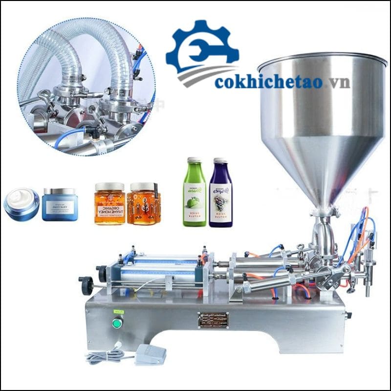 Máy chiết rót 2 vòi