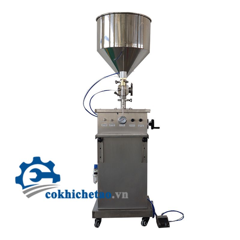 Máy chiết rót dịch lỏng đóng túi bán tự động