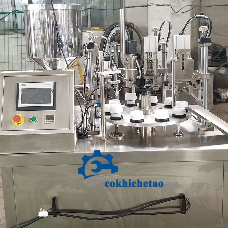 Máy chiết rót hàn mép tuýp
