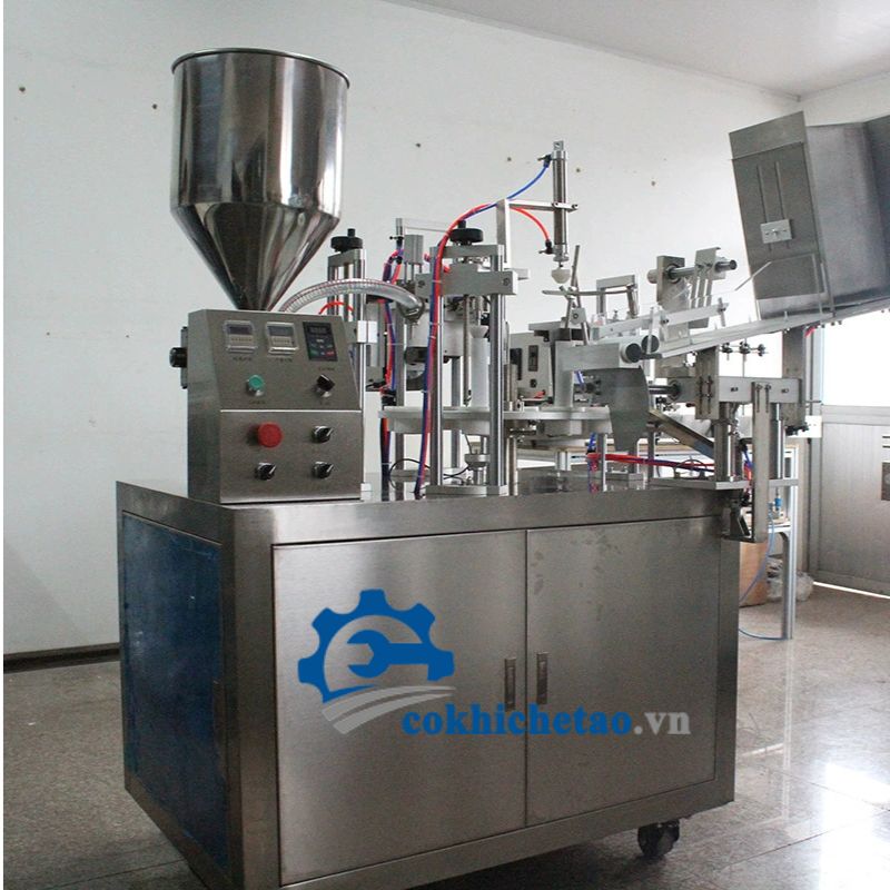 Máy chiết rót hàn mép tuýp mỹ phẩm