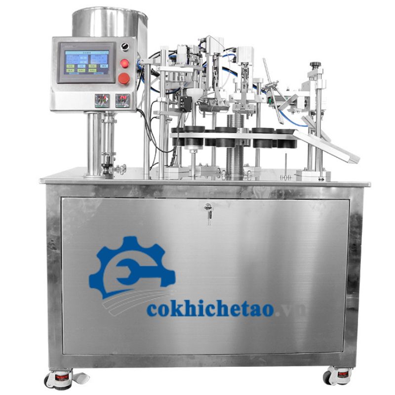 Máy chiết kem đánh răng