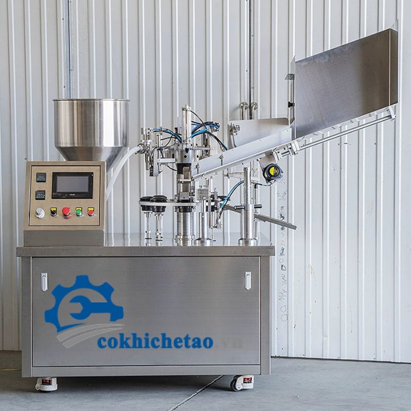 Máy chiết kem đánh răng