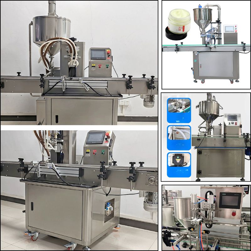 Máy chiết rót kem dưỡng da