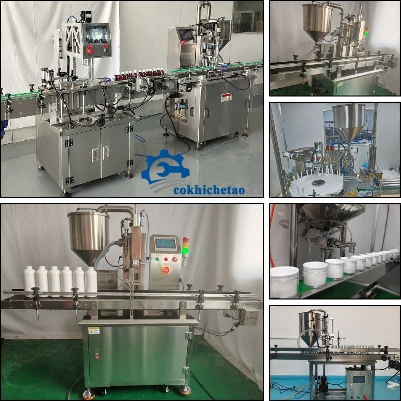 Máy chiết rót mỹ phẩm