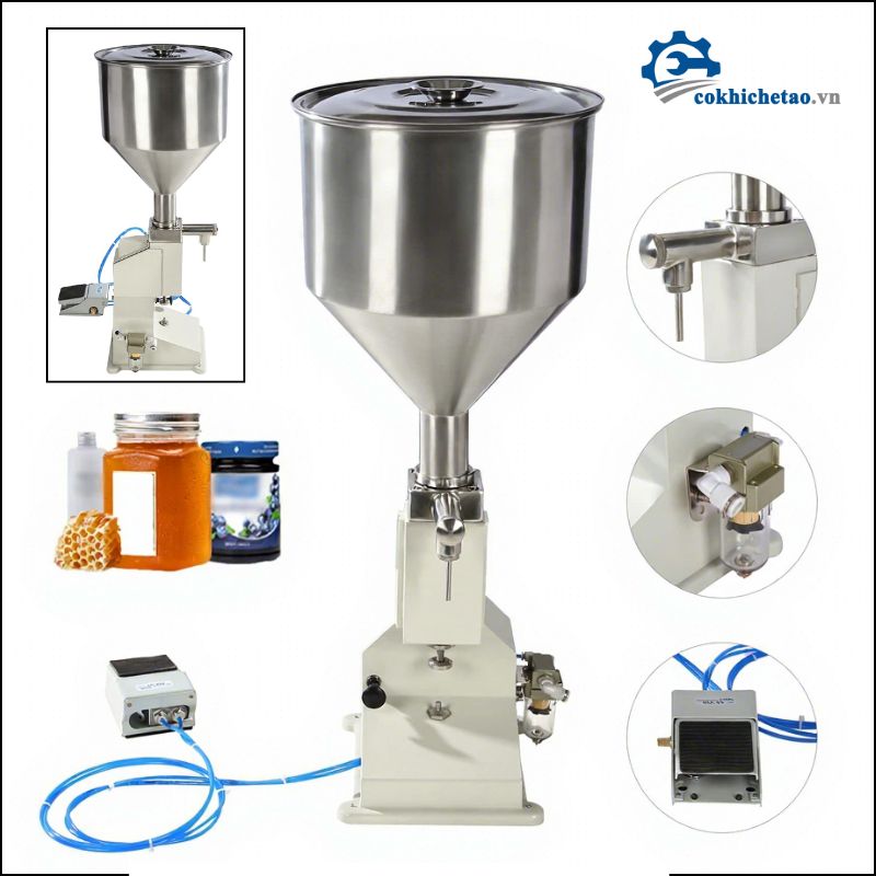 Máy chiết rót mini