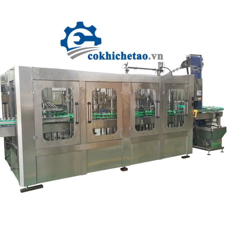 Máy chiết rót nước ngọt tự động