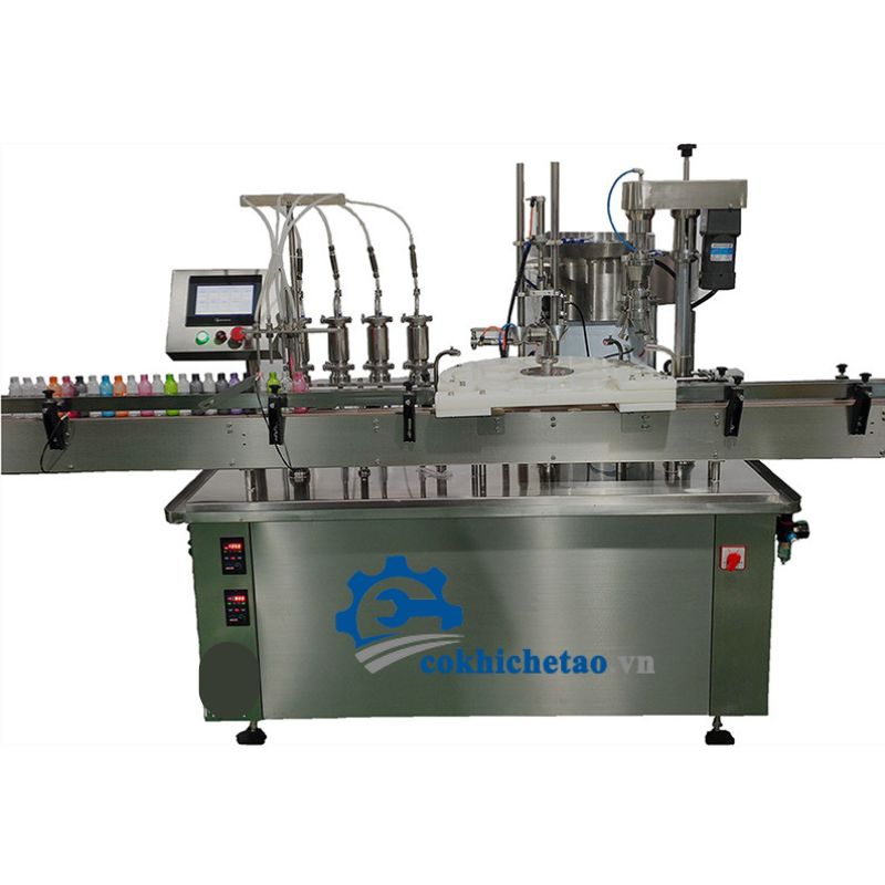 Máy chiết rót mỹ phẩm tự động