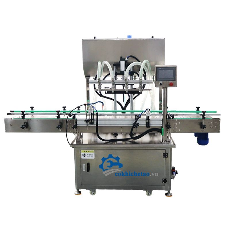 Máy chiết rót tự động 4 vòi